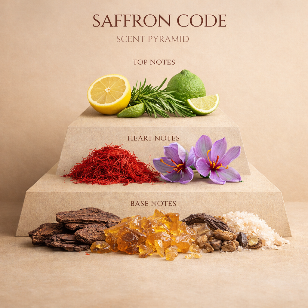 SAFFRON CODE – Crystal Saffron Extrait 2025-Style Scent