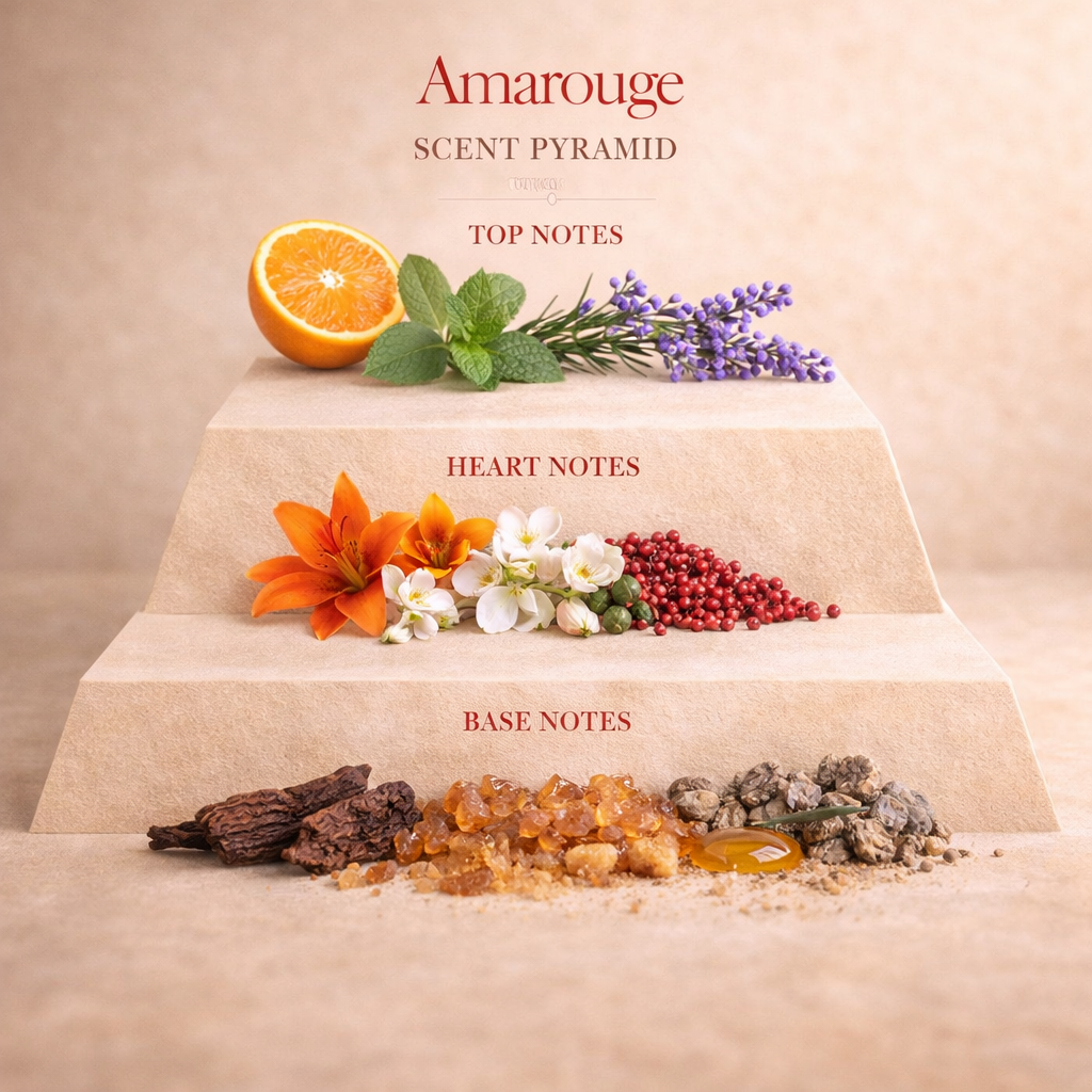 AMAROUGE β Libre Flowers and Flames-Style Scent