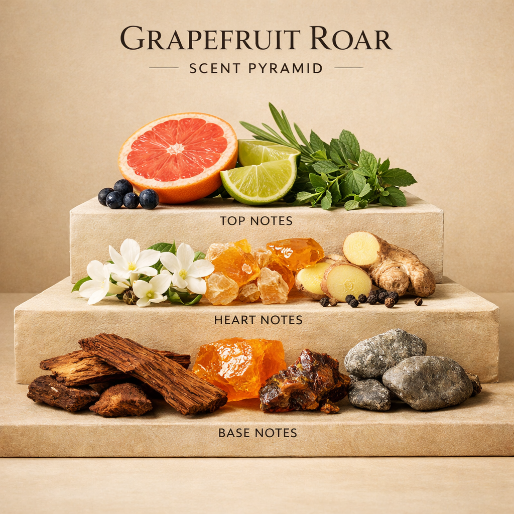 GRAPEFRUIT ROAR β Le Gemme Tygar-Style Scent