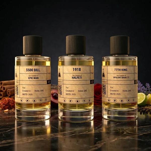 Try Sampler — three 2ml Dubai perfume samples