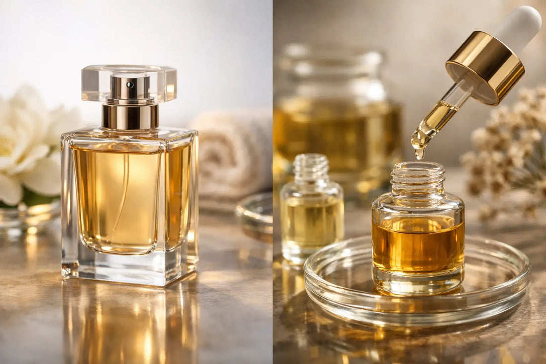 Eau de Parfum Unterschied zu Parfümöl