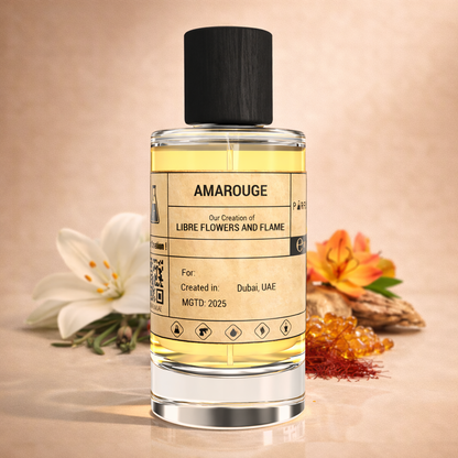 AMAROUGE – Libre Flowers and Flames-Style Scent