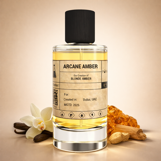 ARCANE AMBER – Blonde Amber-Style Scent
