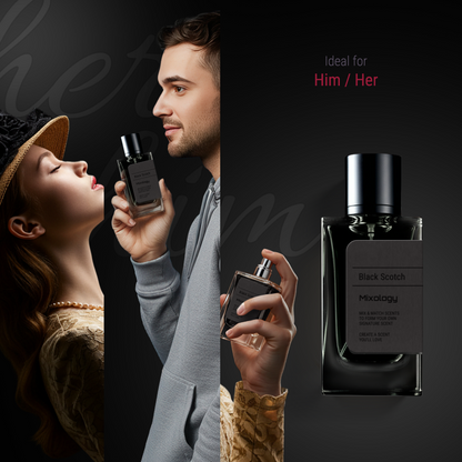 BLACK SCOTCH Mixology no.5 - A daring fusion of Black Afgano + Black Opium - Dubai Parfem Shop EU | MSTV j.d.o.o.