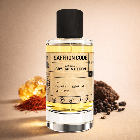 SAFFRON CODE – Crystal Saffron Extrait 2025-Style Scent