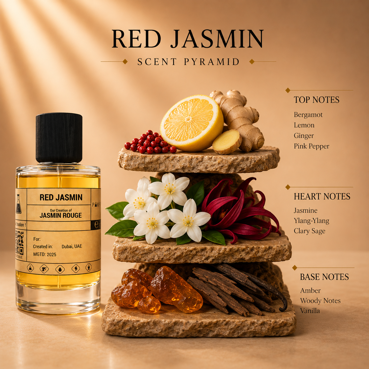 RED JASMIN similar scent style JASMIN ROUGE by Tom Ford