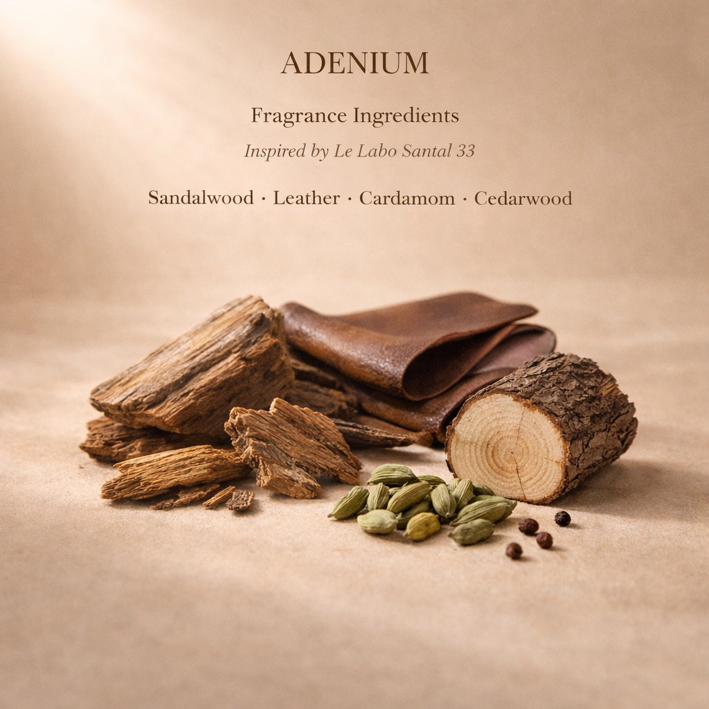 ADENIUM – Santal 33-Style Scent