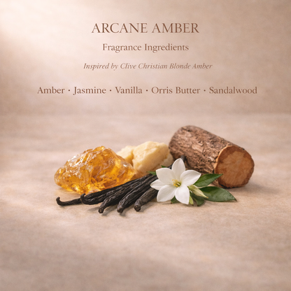 ARCANE AMBER – Blonde Amber-Style Scent