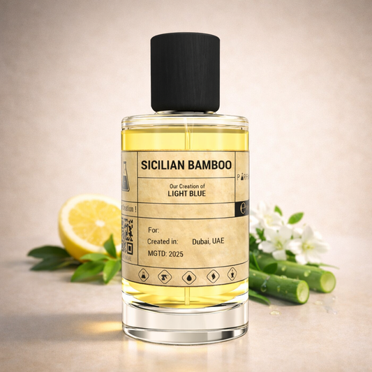 SICILIAN BAMBOO – Light Blue-Style Scent
