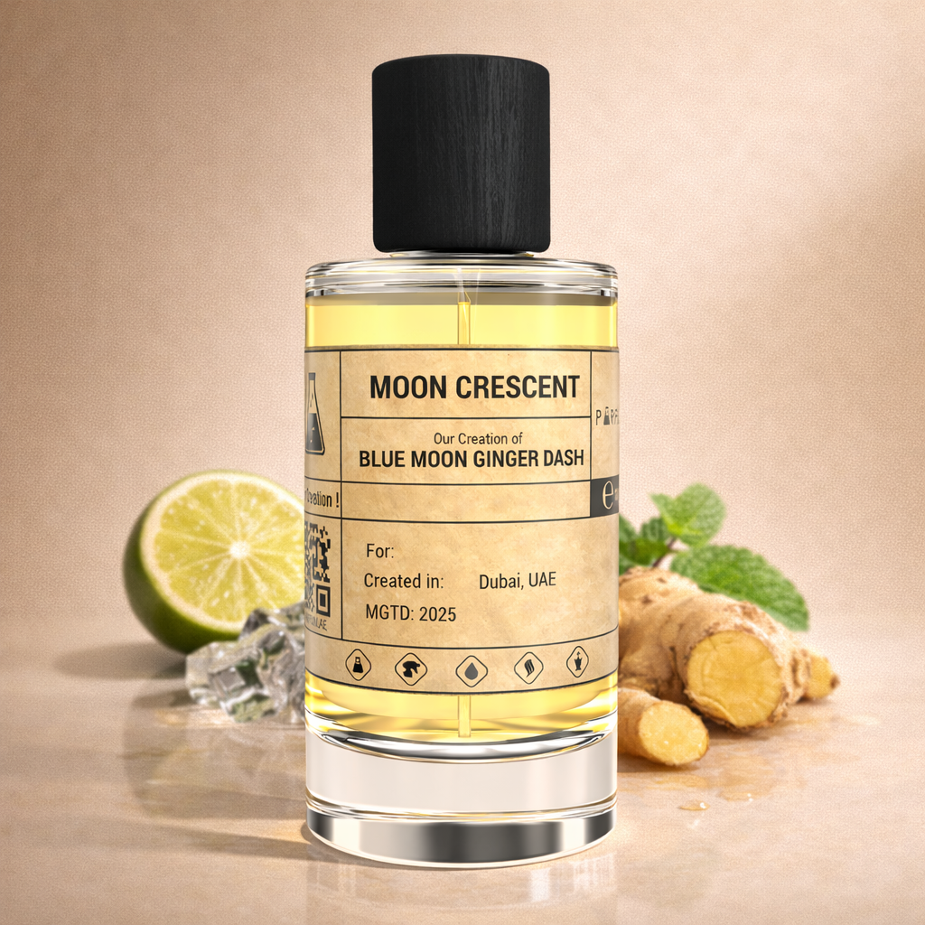 MOON CRESCENT – Blue Moon Ginger Dash-Style Scent