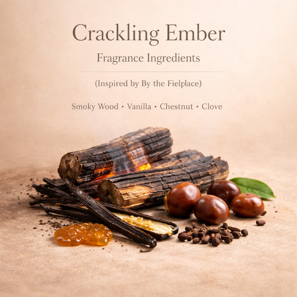 CRACKLING EMBER – By The Fireplace-Style Scent