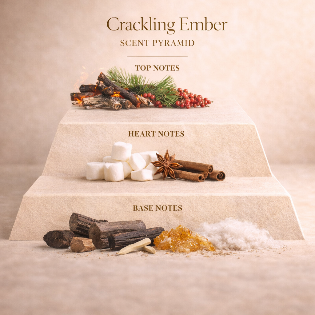 CRACKLING EMBER – By The Fireplace-Style Scent