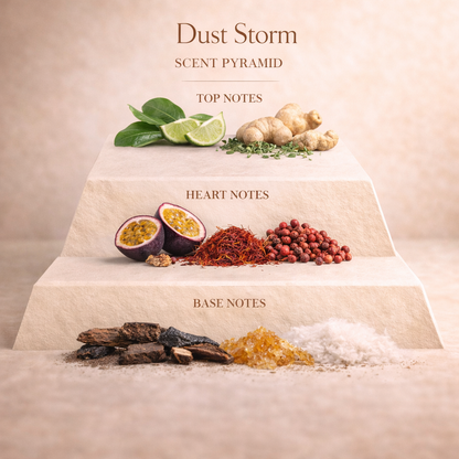 DUST STORM – Oud Maracuja-Style Scent