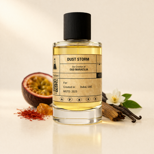DUST STORM – Oud Maracuja-Style Scent