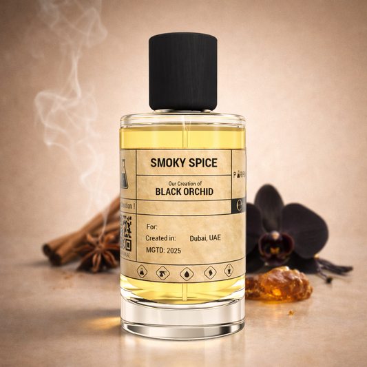 SMOKY SPICE – Black Orchid-Style Scent