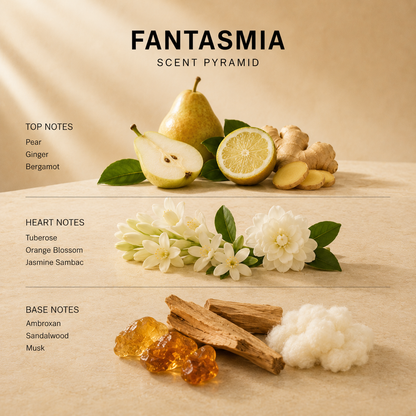 FANTASMIA similar scent notes FANTASMAGORY by LV