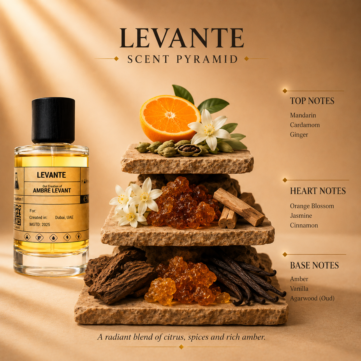 LEVANTE similar scnet notes AMBRE LEVANT by Louis Vuitton