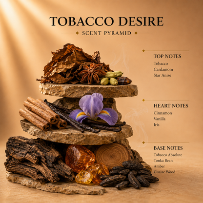 TOBBACO DESIRE similar scent notes SMOKING HOT by Killian