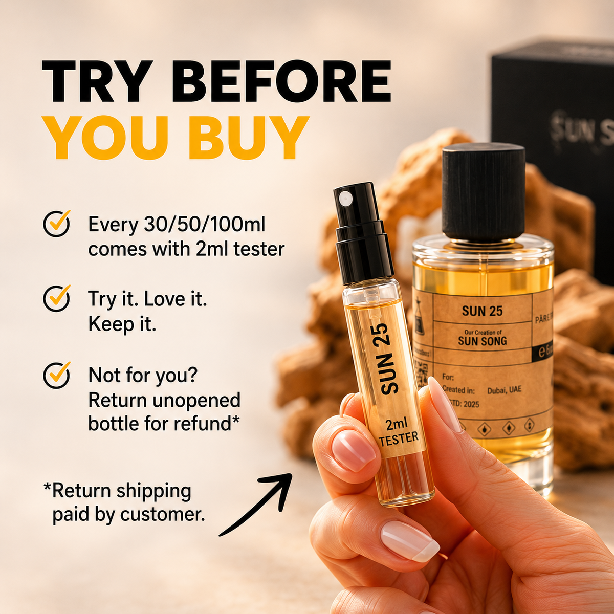 SUN 25 — if you like Sun Song (Louis Vuitton)