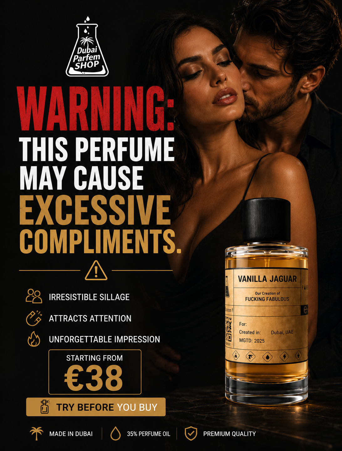 VANILLA JAGUAR — if you like Fucking Fabulous (Tom Ford)